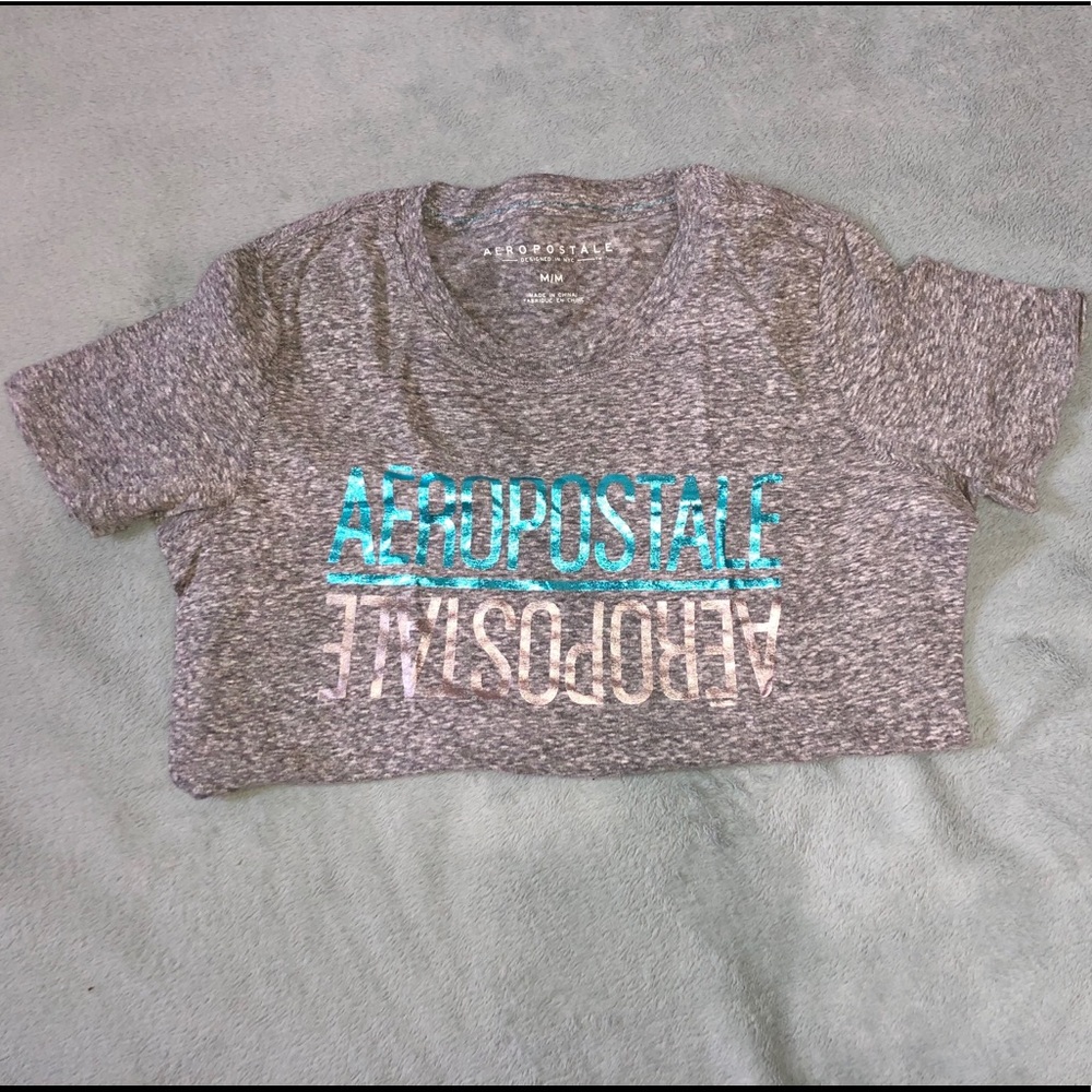 Heather gray shirt
